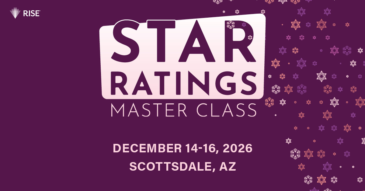 Boost quality ratings at The RISE Star Ratings Master Class by RISE Health
